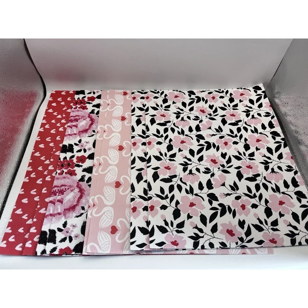 Scarlet Lime The Planner Society Cozy Home Pink Gingham Paper Notepad Lot Mixed